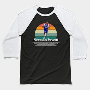 Norman Powell Vintage V1 Baseball T-Shirt